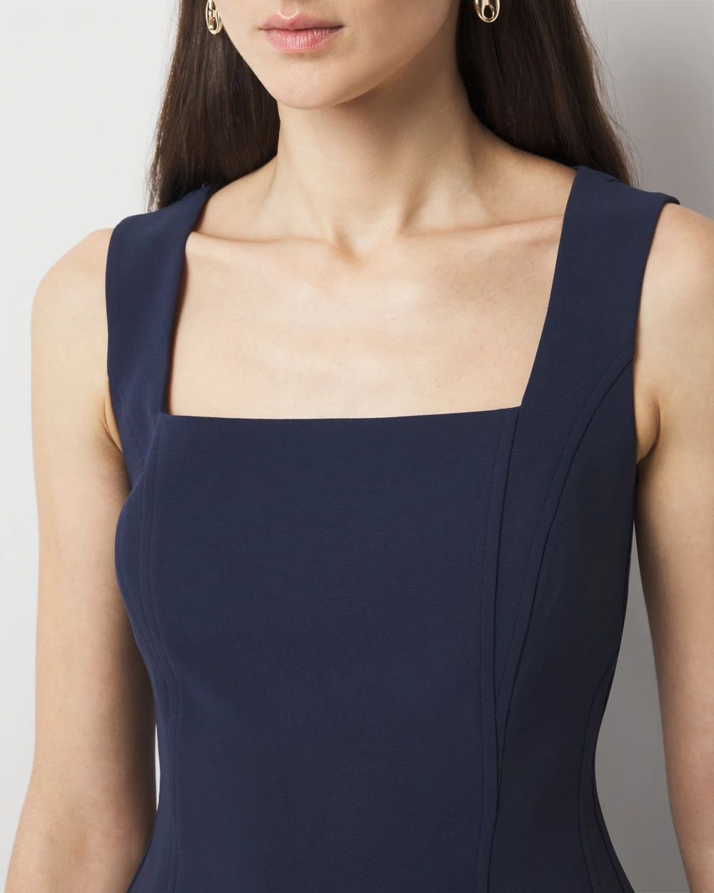 Peplum Bustier Tank | White House Black Market